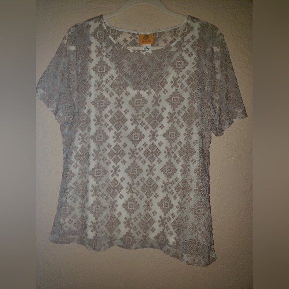 Ruby Red blouse - Picture 1 of 9